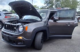 2018 JEEP RENEGADE SUV 4-CYL, MULTIAIR, 2.4L ALTITUDE SPORT UTILITY 4D