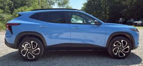 2024 CHEVROLET TRAX SUV 3-CYL, ECOTEC, TURBO, 1.2 LITER 2RS SPORT UTILITY 4D at T&T Repairables - used car dealership in Spencer, Indiana.