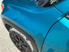 2022 JEEP RENEGADE SUV 4-CYL, MULTIAIR, TURBO, 1.3 LITER ALTITUDE SPORT UTILITY 4D at T&T Repairables - used car dealership in Spencer, Indiana.