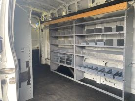 2016 FORD TRANSIT 250 HIGH ROOF EL 148" WB UPFITTED CARGO VAN CARGO VANS V6, 3.7 LITER HIGH ROOF W/SLIDING SIDE DOOR W/LWB 3D - Eddies Auto Sales