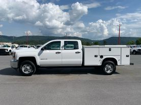 2018 CHEVROLET SILVERADO 2500 HD CREW CAB 8FT KNAPHEIDE SERVICE BED TRUCK SERVICE/UTILITY TRUCKS V8, FLEX FUEL, 6.0 LITER WORK TRUCK PICKUP 4D 8 FT - Eddies Auto Sales