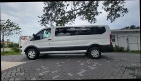 2020 FORD TRANSIT 350 PASSENGER VAN PASSENGER V6, PFDI, 3.5 LITER XLT W/LOW ROOF VAN 3D