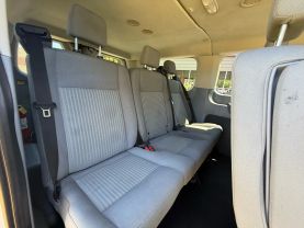 2017 FORD TRANSIT 150 WAGON PASSENGER V6, ECOBOOST, TWIN TURBO, 3.5 LITER XLT W/LOW ROOF W/60/40 SIDE DOOR VAN 3D