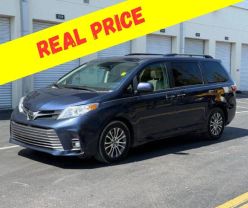 2018 TOYOTA SIENNA VAN BLUE AUTOMATIC - Iron Cars Inc