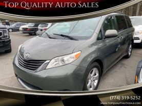 2012 TOYOTA SIENNA VAN V6, 3.5 LITER LE MINIVAN 4D