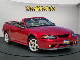 2001 FORD MUSTANG CONVERTIBLE V8, 32V, 4.6 LITER COBRA CONVERTIBLE 2D