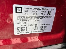 2022 CHEVROLET TRAX SUV 4-CYL, TURBO, 1.4 LITER LT SPORT UTILITY 4D at T&T Repairables - used car dealership in Spencer, Indiana.