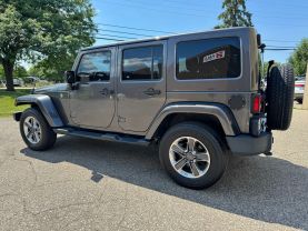 2016 JEEP WRANGLER SUV V6, 3.6 LITER UNLIMITED SAHARA SPORT UTILITY 4D