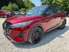 2024 NISSAN KICKS SUV 4-CYL, 1.6 LITER SR SPORT UTILITY 4D at T&T Repairables - used car dealership in Spencer, Indiana.