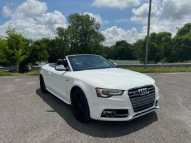 2013 AUDI S5 CONVERTIBLE V6, SUPERCHARGED, 3.0 LITER PREMIUM PLUS CONVERTIBLE 2D