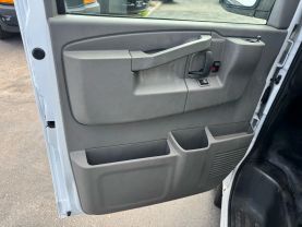 2017 CHEVROLET EXPRESS 3500 CARGO CARGO V8, FLEX FUEL, 6.0 LITER EXTENDED VAN 3D