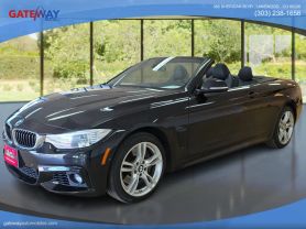 2017 BMW 4 SERIES CONVERTIBLE 6-CYL, TURBO, 3.0 LITER 440I XDRIVE CONVERTIBLE 2D