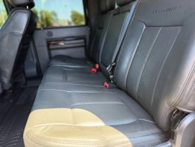 2016 FORD F350 SUPER DUTY CREW CAB PICKUP V8, TURBO DIESEL PLATINUM PICKUP 4D 6 3/4 FT