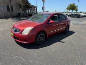 2010 NISSAN SENTRA SEDAN BURGUNDY AUTOMATIC - Budget Used Car Sales