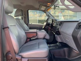 2012 FORD F550 SUPER DUTY CREW CAB 9FT FLATBED GOOSENECK TRUCK FLATBED TRUCKS V8, TURBO DIESEL, 6.7 LITER 176" W.B. 4D - Eddies Auto Sales