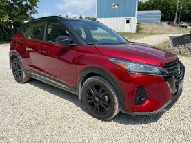 2024 NISSAN KICKS SUV 4-CYL, 1.6 LITER SR SPORT UTILITY 4D at T&T Repairables - used car dealership in Spencer, Indiana.