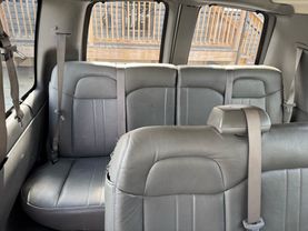 2018 CHEVROLET EXPRESS 3500 PASSENGER PASSENGER V8, FLEX FUEL, 6.0 LITER LS EXTENDED VAN 3D at Motors On Wheels - used car dealership in Houston, Texas.