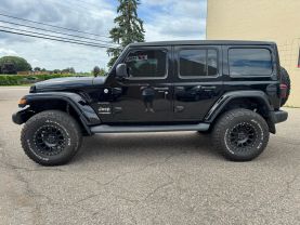 2019 JEEP WRANGLER UNLIMITED SUV 4-CYL, TURBO, 2.0 LITER SAHARA SPORT UTILITY 4D