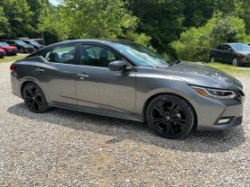 2021 NISSAN SENTRA SEDAN 4-CYL, 2.0 LITER SR SEDAN 4D at T&T Repairables - used car dealership in Spencer, Indiana.