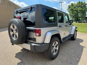 2016 JEEP WRANGLER SUV V6, 3.6 LITER UNLIMITED SAHARA SPORT UTILITY 4D