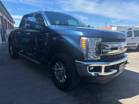 2018 FORD F250 SUPER DUTY CREW CAB PICKUP V8, FLEX FUEL, 6.2 LITER XLT PICKUP 4D 6 3/4 FT