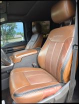 2013 FORD F250 SUPER DUTY CREW CAB PICKUP V8, TURBO DSL, 6.7L PLATINUM PICKUP 4D 6 3/4 FT