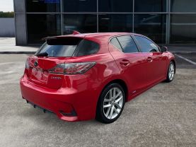2017 LEXUS CT HATCHBACK RED AUTOMATIC - CARPALACE, Chantilly, VA. 38.91645215435775, -77.47495885092432