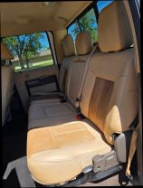 2011 FORD F250 SUPER DUTY CREW CAB PICKUP V8, TURBO DIESEL, 6.7L LARIAT PICKUP 4D 6 3/4 FT
