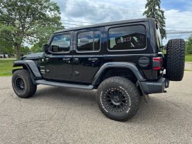 2019 JEEP WRANGLER UNLIMITED SUV 4-CYL, TURBO, 2.0 LITER SAHARA SPORT UTILITY 4D