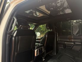 2017 FORD F150 SUPERCREW CAB PICKUP V8, FLEX FUEL, 5.0 LITER PLATINUM PICKUP 4D 5 1/2 FT