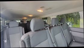 2020 FORD TRANSIT 350 PASSENGER VAN PASSENGER V6, PFDI, 3.5 LITER XLT W/LOW ROOF VAN 3D