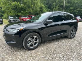 2024 FORD ESCAPE SUV 3-CYL, ECOBOOST, TURBO, 1.5 LITER ST-LINE SPORT UTILITY 4D at T&T Repairables - used car dealership in Spencer, Indiana.