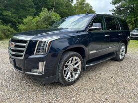 2017 CADILLAC ESCALADE SUV V8, 6.2 LITER LUXURY SPORT UTILITY 4D at T&T Repairables - used car dealership in Spencer, Indiana.