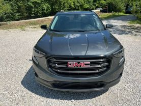 2021 GMC TERRAIN SUV 4-CYL, TURBO, 1.5 LITER SLT SPORT UTILITY 4D at T&T Repairables - used car dealership in Spencer, Indiana.