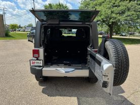 2016 JEEP WRANGLER SUV V6, 3.6 LITER UNLIMITED SAHARA SPORT UTILITY 4D