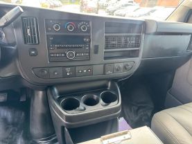 2017 CHEVROLET EXPRESS 3500 CARGO CARGO V8, FLEX FUEL, 6.0 LITER EXTENDED VAN 3D
