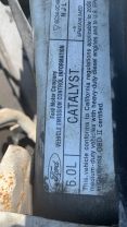 2006 FORD F350 SUPER DUTY REGULAR CAB & CHASSIS CAB CHASSIS V8, TURBO DSL 6.0L 141" W.B. 2D