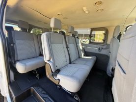 2017 FORD TRANSIT 150 WAGON PASSENGER V6, ECOBOOST, TWIN TURBO, 3.5 LITER XLT W/LOW ROOF W/60/40 SIDE DOOR VAN 3D
