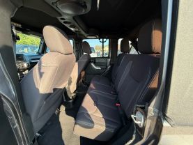 2014 JEEP WRANGLER SUV V6, 3.6 LITER UNLIMITED SAHARA SPORT UTILITY 4D