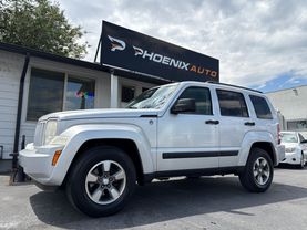2008 JEEP LIBERTY SUV V6, 3.7 LITER SPORT UTILITY 4D