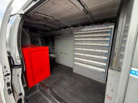 2016 CHEVROLET EXPRESS 3500 CARGO CARGO V8, FLEX FUEL, 6.0 LITER EXTENDED VAN 3D