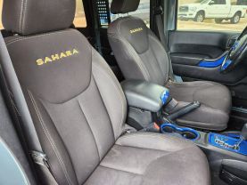 2014 JEEP WRANGLER SUV V6, 3.6 LITER UNLIMITED SAHARA SPORT UTILITY 4D