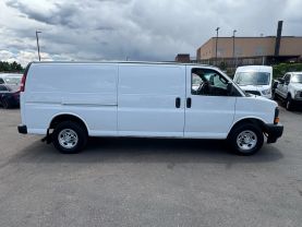 2017 CHEVROLET EXPRESS 3500 CARGO CARGO V8, FLEX FUEL, 6.0 LITER EXTENDED VAN 3D