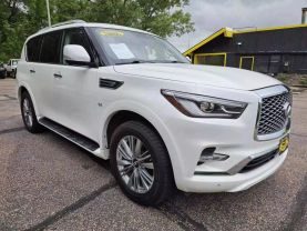 2019 INFINITI QX80 SUV V8, 5.6 LITER LUXE SPORT UTILITY 4D