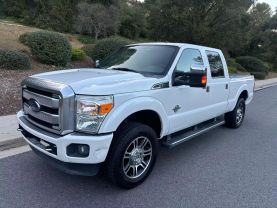 2014 FORD F250 SUPER DUTY CREW CAB PLATINUM PICKUP 4D 6 3/4 FT