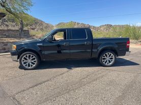 2004 FORD F150 SUPERCREW CAB PICKUP V8, 5.4 LITER LARIAT PICKUP 4D 5 1/2 FT