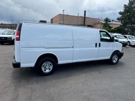 2017 CHEVROLET EXPRESS 3500 CARGO CARGO V8, FLEX FUEL, 6.0 LITER EXTENDED VAN 3D