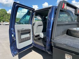 2012 FORD F550 SUPER DUTY CREW CAB 9FT FLATBED GOOSENECK TRUCK FLATBED TRUCKS V8, TURBO DIESEL, 6.7 LITER 176" W.B. 4D - Eddies Auto Sales