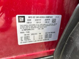2021 CHEVROLET TRAILBLAZER SUV 3-CYL, ECOTEC, TURBO, 1.2 LITER LT SPORT UTILITY 4D at T&T Repairables - used car dealership in Spencer, Indiana.