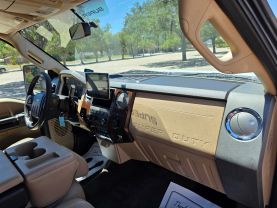 2011 FORD F250 SUPER DUTY CREW CAB PICKUP V8, TURBO DIESEL, 6.7L LARIAT PICKUP 4D 6 3/4 FT